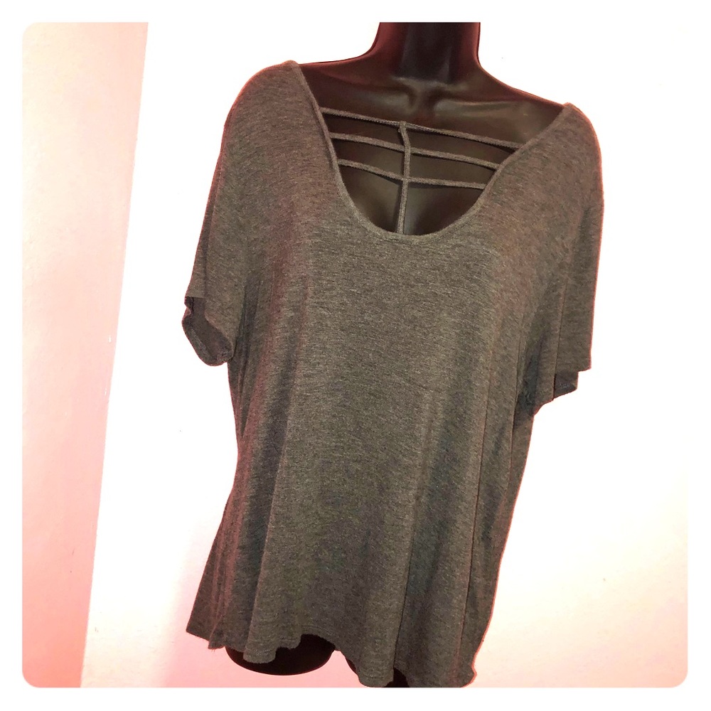 Dark Grey Blouse